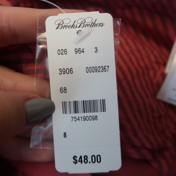 BROOKS BROTHERS PINK SHORTS NWT {8} - Picture 7 of 7